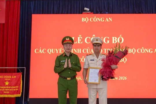 Thiếu tướng Dương Đức Hải giữ chức Cục trưởng Cục Cảnh sát PCCC và CNCH