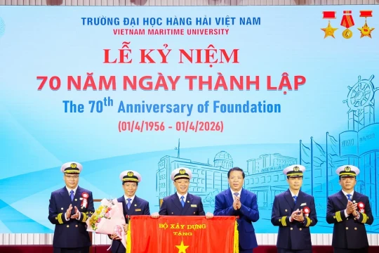 Trường Đại học Hàng hải Việt Nam kỷ niệm 70 năm Ngày thành lập