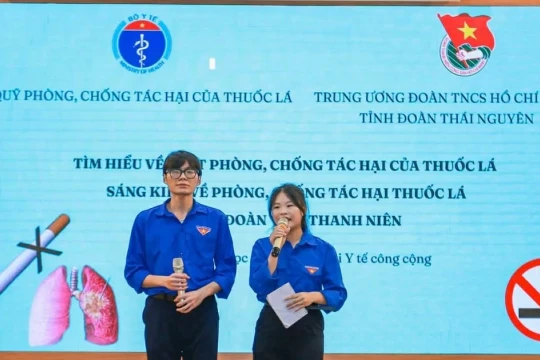 Xây dựng trường học không khói thuốc: Vai trò tiên phong của sinh viên ngành Y