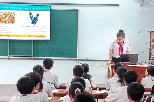 Xây dựng trường học không khói thuốc: Từ tuyên truyền đến giám sát