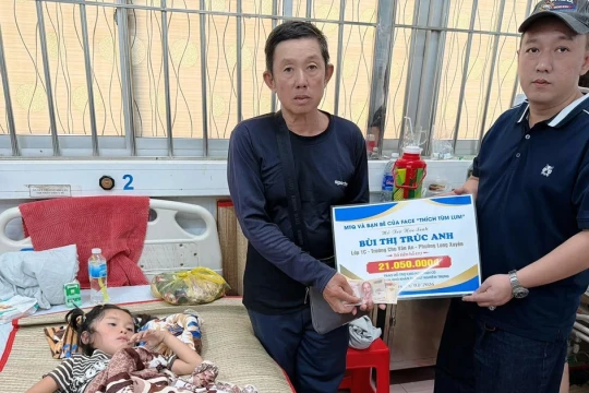 Lan tỏa những tấm lòng vàng trợ giúp học sinh lớp 1 bị tai nạn giao thông