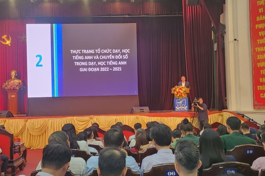 Cần đột phá về công nghệ trong việc đưa tiếng Anh trở thành ngôn ngữ thứ hai