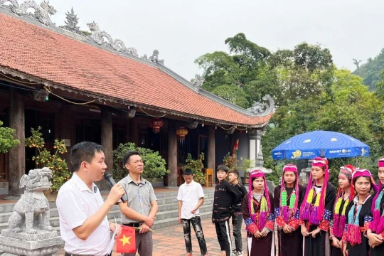 Học sinh miền núi Quảng Ninh trải nghiệm ‘Thực hành, tái hiện lịch sử’