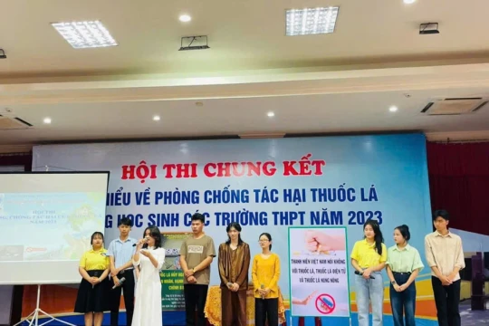 Xây dựng trường học không khói thuốc: Những mắt xích quan trọng