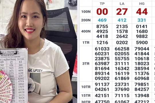 Xuất hiện nhiều người trúng thưởng xổ số miền Nam vào chiều 5/4