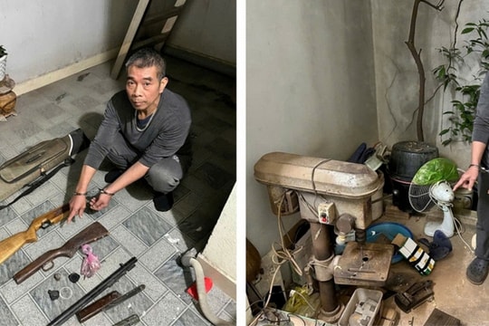 Bắt giữ, khám xét nơi ở của cựu VĐV bắn súng Hoàng Sơn SN 1966