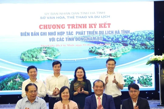 Hà Tĩnh mở rộng liên kết du lịch với Đông Nam Bộ