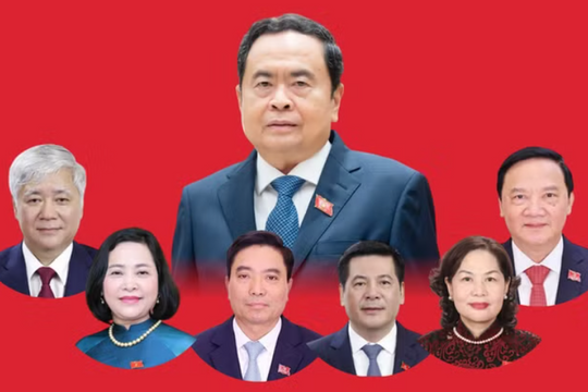 Quốc hội khóa XVI có 6 phó chủ tịch