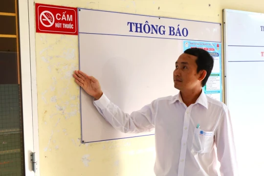 Xây dựng trường học không khói thuốc: Giải pháp từ thực tiễn