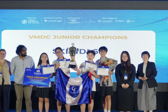 Gần 500 học sinh tranh tài tại Giải Tranh biện VMDC 2026