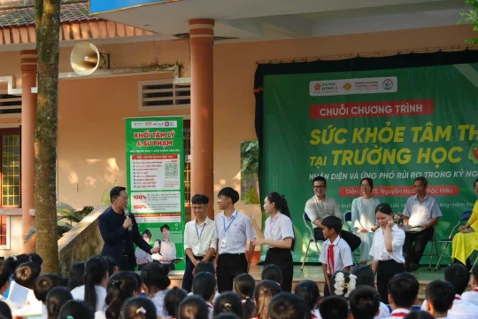 Học sinh Quảng Trị được chăm sóc sức khỏe tinh thần, định hướng nghề nghiệp