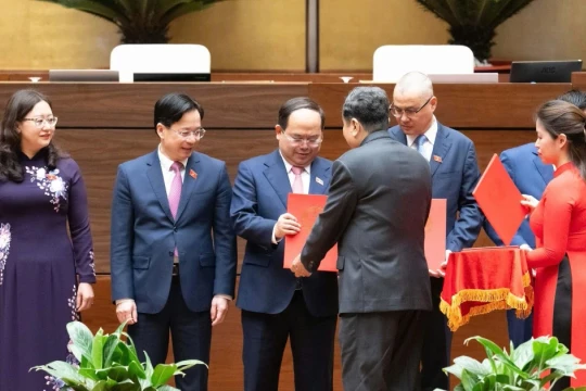 Ông Quản Minh Cường được bầu làm Trưởng Đoàn ĐBQH tỉnh Quảng Ninh khóa XVI