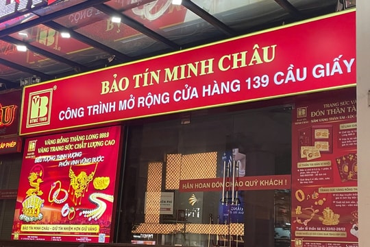 Bảo Tín Minh Châu: Doanh thu thực tế 13.700 tỉ, báo cáo thuế chênh lệch gần 9.700 tỉ