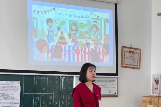 Ứng dụng công nghệ số vào dạy học của cô giáo đất mỏ