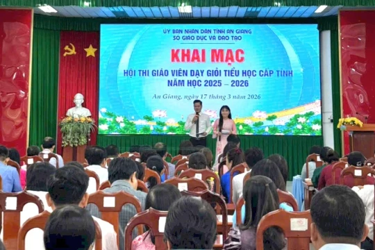 Hơn 620 giáo viên Tiểu học An Giang đạt danh hiệu Giáo viên dạy giỏi cấp tỉnh