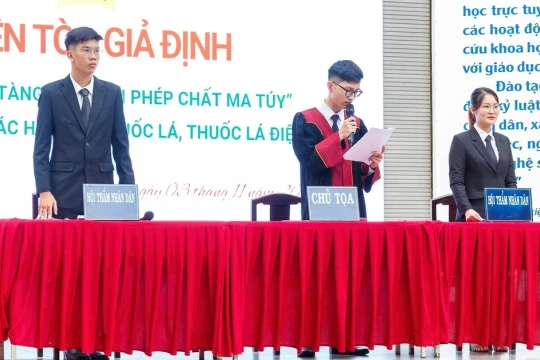 Xây dựng trường học không khói thuốc: Bài học cảnh tỉnh từ phiên tòa giả định