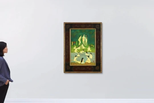 Tranh Việt bứt phá trên sàn đấu giá quốc tế