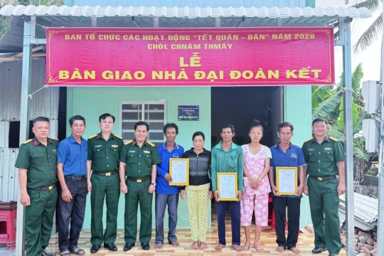 Trọn niềm vui đón Tết Chol Chnam Thmay từ những mái ấm mới