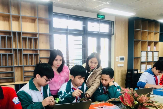 Đổi mới giáo dục từ phòng học STEM hiện đại