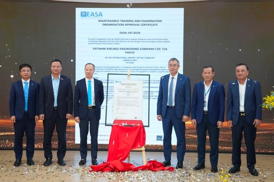 Việt Nam tổ chức đào tạo bảo dưỡng tàu bay theo chuẩn châu Âu