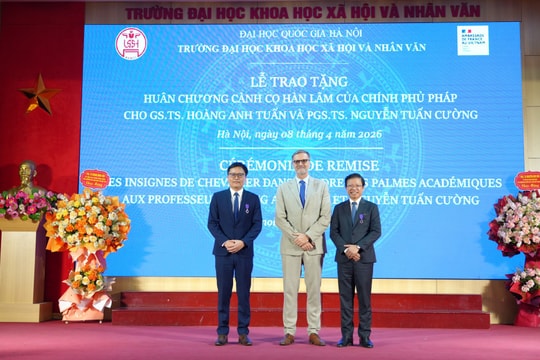 Từ văn bia cổ đến Huân chương Cành cọ Hàn lâm: Dấu ấn hợp tác khoa học Việt - Pháp