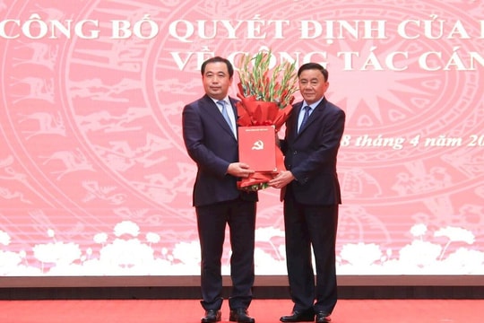 3 lời hứa của tân Bí thư Hà Nội Trần Đức Thắng