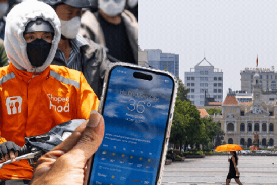 Toàn cảnh TP.HCM trong đợt nắng nóng đỉnh điểm: Tài xế công nghệ kể chuyện “rát mặt như bị tạt muối”