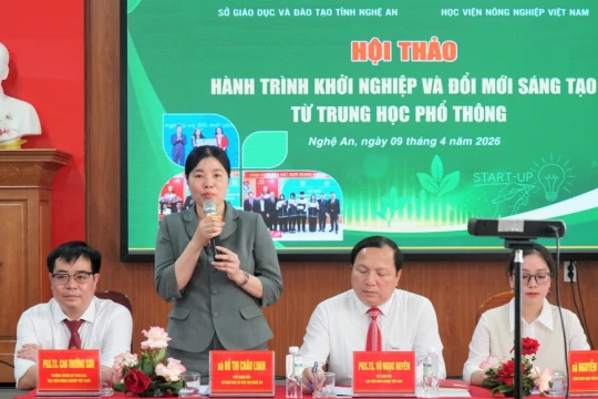 Định hình tư duy, kỹ năng nghề nghiệp sớm cho học sinh THPT