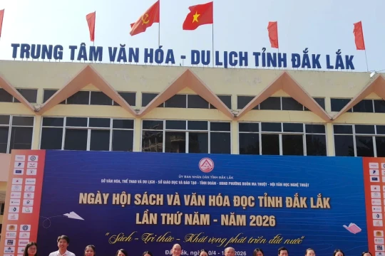 Đắk Lắk sôi động ngày hội sách 2026