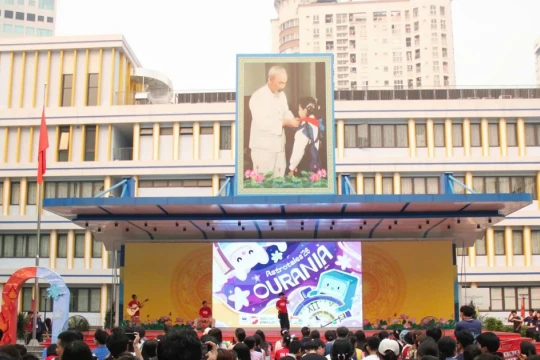 Học sinh Trường Amsterdam tạo sân chơi thiên văn với hơn 50 hoạt động trải nghiệm