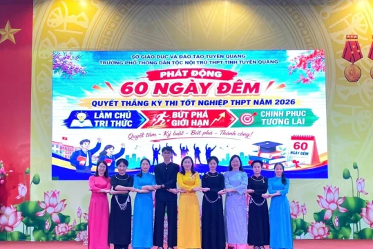 Học sinh Tuyên Quang tăng tốc với '60 ngày đêm' ôn thi tốt nghiệp THPT 2026