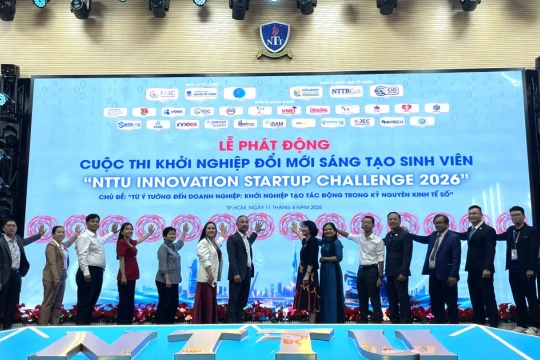 Khởi động cuộc thi khởi nghiệp đổi mới sáng tạo sinh viên NTTU