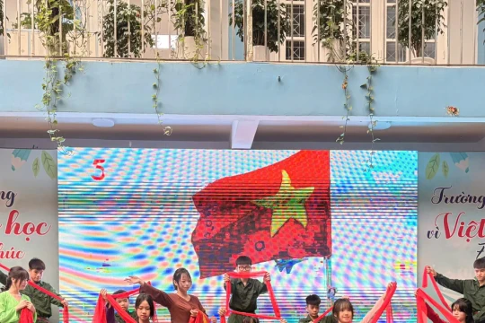 Giáo dục truyền thống yêu nước qua hình thức sân khấu hóa