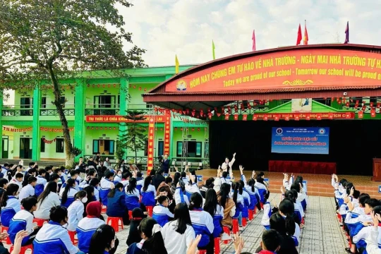 Xây dựng trường học không khói thuốc: Chung tay bảo vệ sức khỏe học sinh