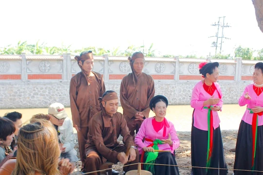 Âm vang trống quân giữa miền truyền thuyết Dạ Trạch