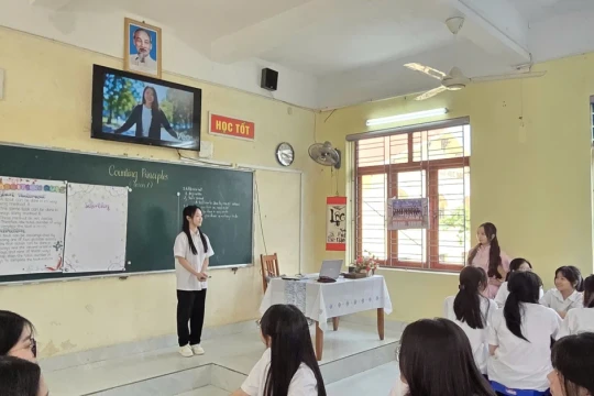 Hải Phòng từng bước đưa tiếng Anh trở thành ngôn ngữ thứ hai trong trường học