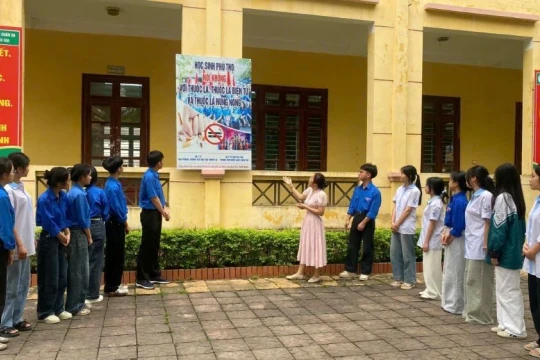 Xây dựng trường học không khói thuốc cần trách nhiệm của mỗi cá nhân