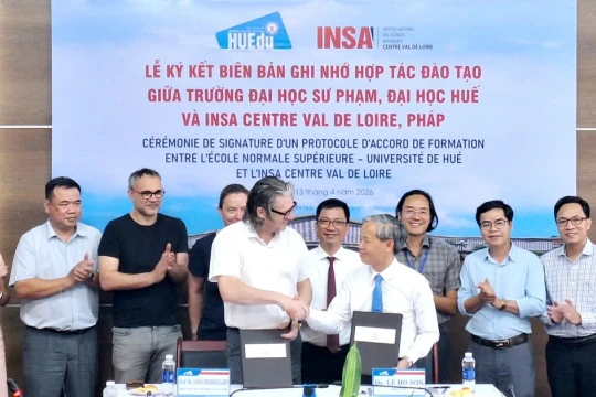 Nâng tầm hợp tác đào tạo kỹ sư chất lượng cao giữa Trường ĐH Sư phạm Huế và Pháp