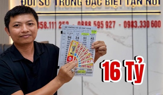 Chiều 13/4, lộ diện 4 người trúng giải độc đắc xổ số miền Nam