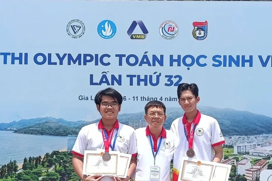 Sinh viên Trường ĐH Kiên Giang giành 2 giải Ba Olympic Toán học toàn quốc