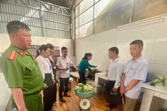 Giám sát chất lượng bữa ăn học đường cho học sinh