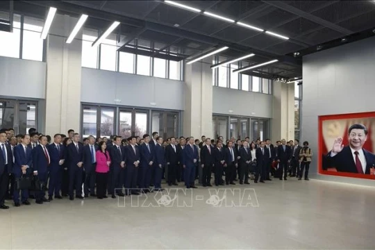 Tổng Bí thư, Chủ tịch nước Tô Lâm khảo sát tại Khu khởi động của thành phố Hùng An