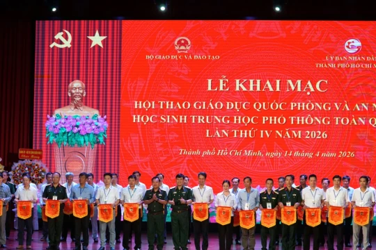 Hơn 700 học sinh dự Hội thao giáo dục quốc phòng và an ninh toàn quốc