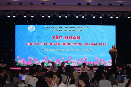 Nâng cao kỹ năng sử dụng chữ ký số trong trường học tại Quảng Trị