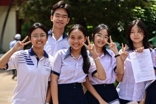 Điểm chuẩn lớp 10 ở TP HCM ba năm qua