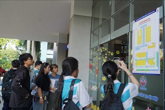 Phổ điểm thi đánh giá năng lực có phổ điểm dạng gần phân bố chuẩn