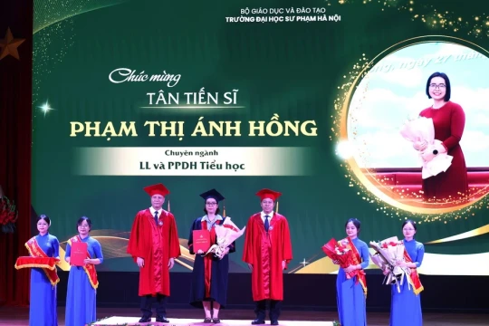 Trường ĐH Sư phạm Hà Nội trao bằng tiến sĩ và thạc sĩ cho hơn 600 học viên