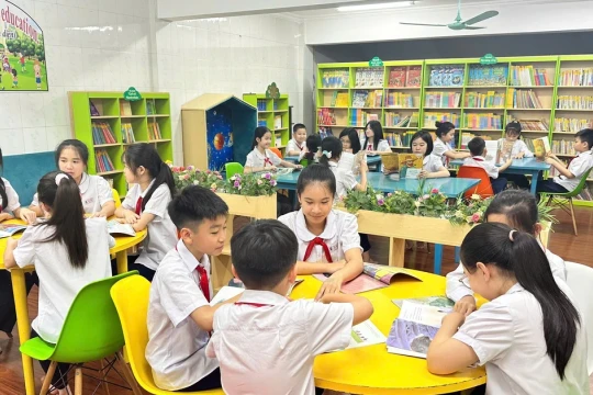 Lan tỏa thói quen đọc sách trong học sinh