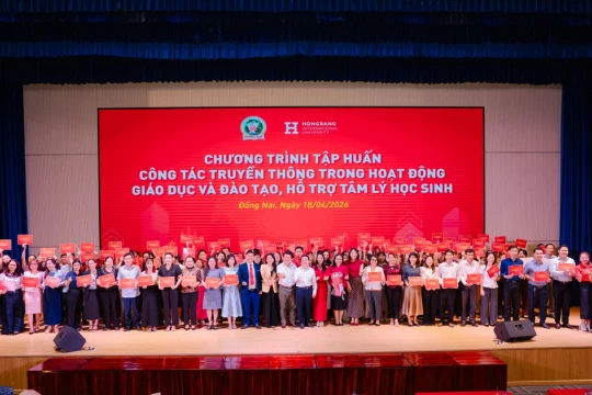 500 giáo viên được tập huấn truyền thông giáo dục, hỗ trợ tâm lý học sinh