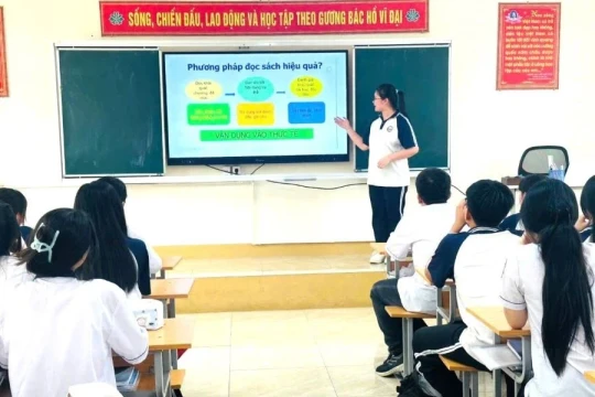 Lan tỏa văn hóa đọc trong trường học Phú Thọ thời chuyển đổi số
